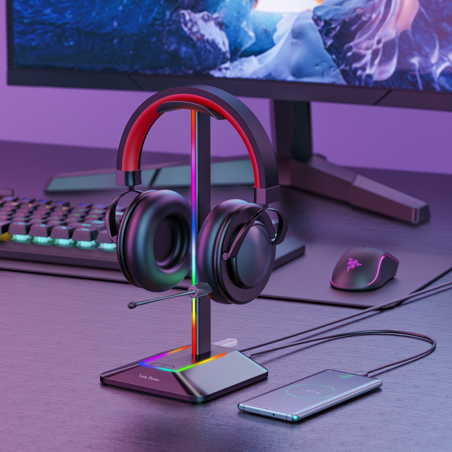 New Bee Z8 RGB Headphones Stan - Gaming Headset Rgb recensie en prijs