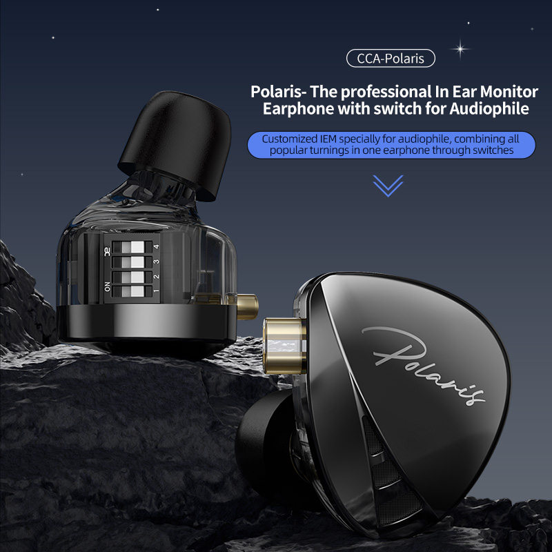 CCA Polaris Earphones HIFI Bas - Sports Earphone Hook recensie en prijs