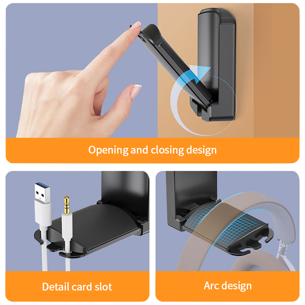 Folding Headset Stand Holder G - Headphone Stand Desk recensie en prijs