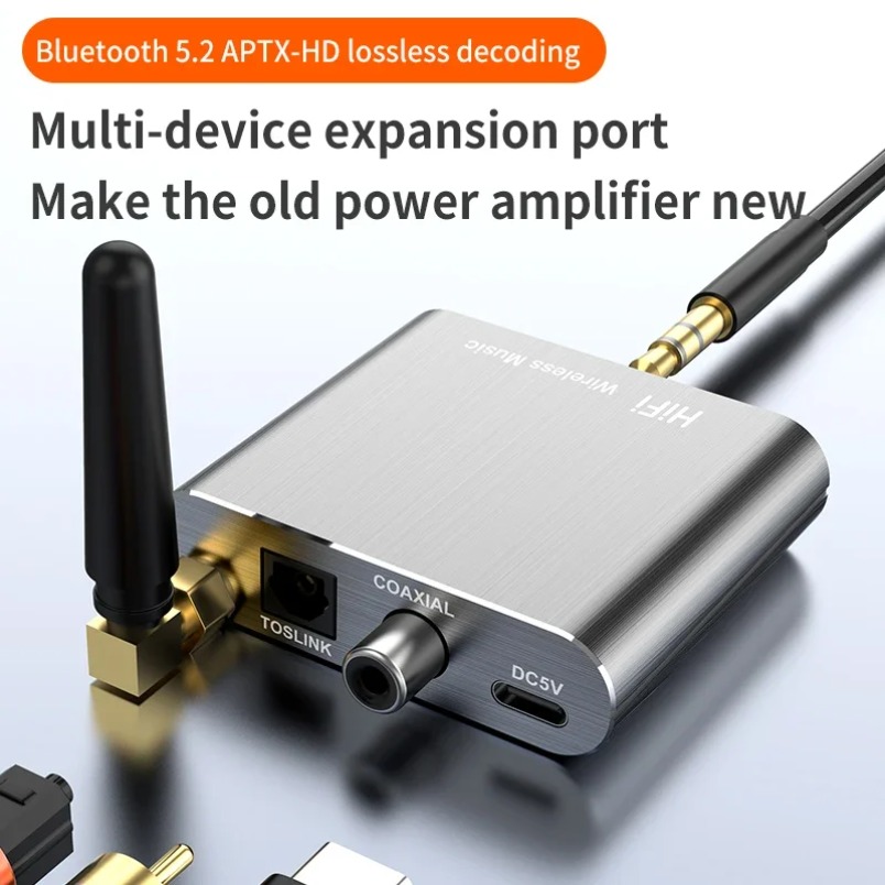 QCC 5.2 Bluetooth Audio Receiv - Bluetooth Adapter Receiver recensie en prijs