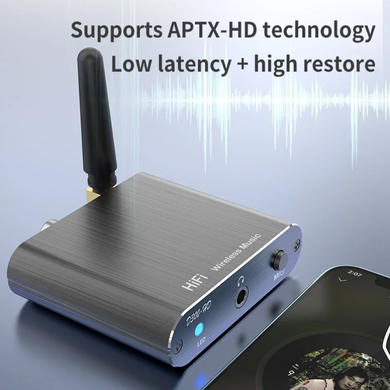 QCC 5.2 Bluetooth Audio Receiv - Bluetooth Adapter Receiver recensie en prijs