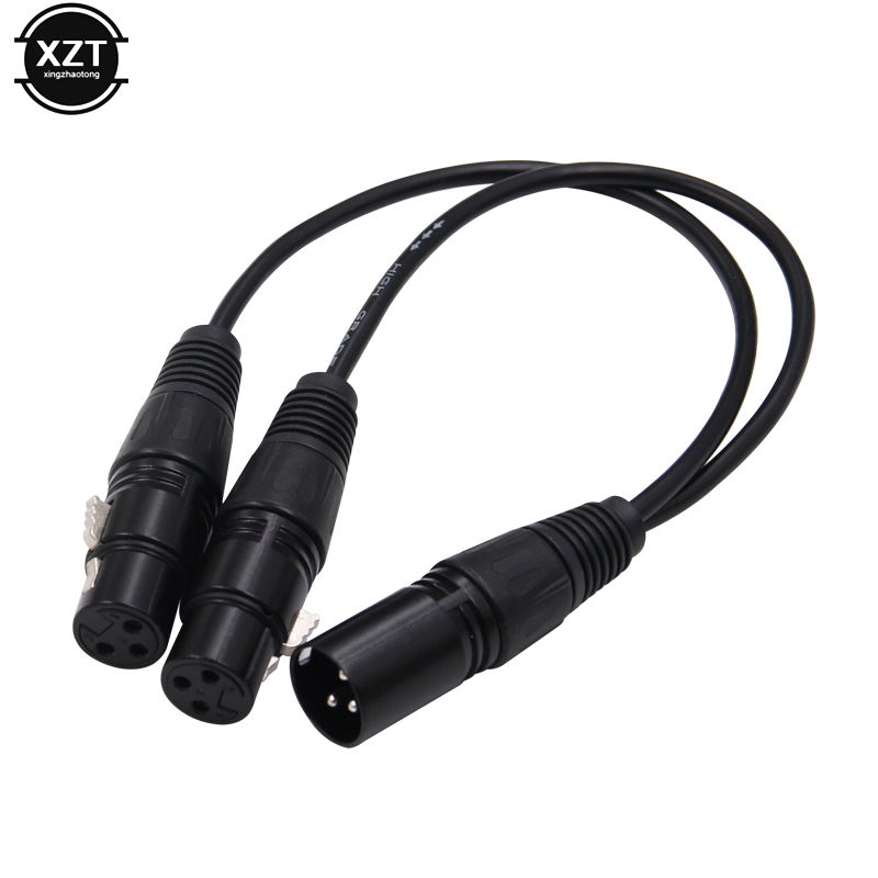 New 3-Pin XLR Male Plug to Dua - Audio Splitter Y recensie en prijs