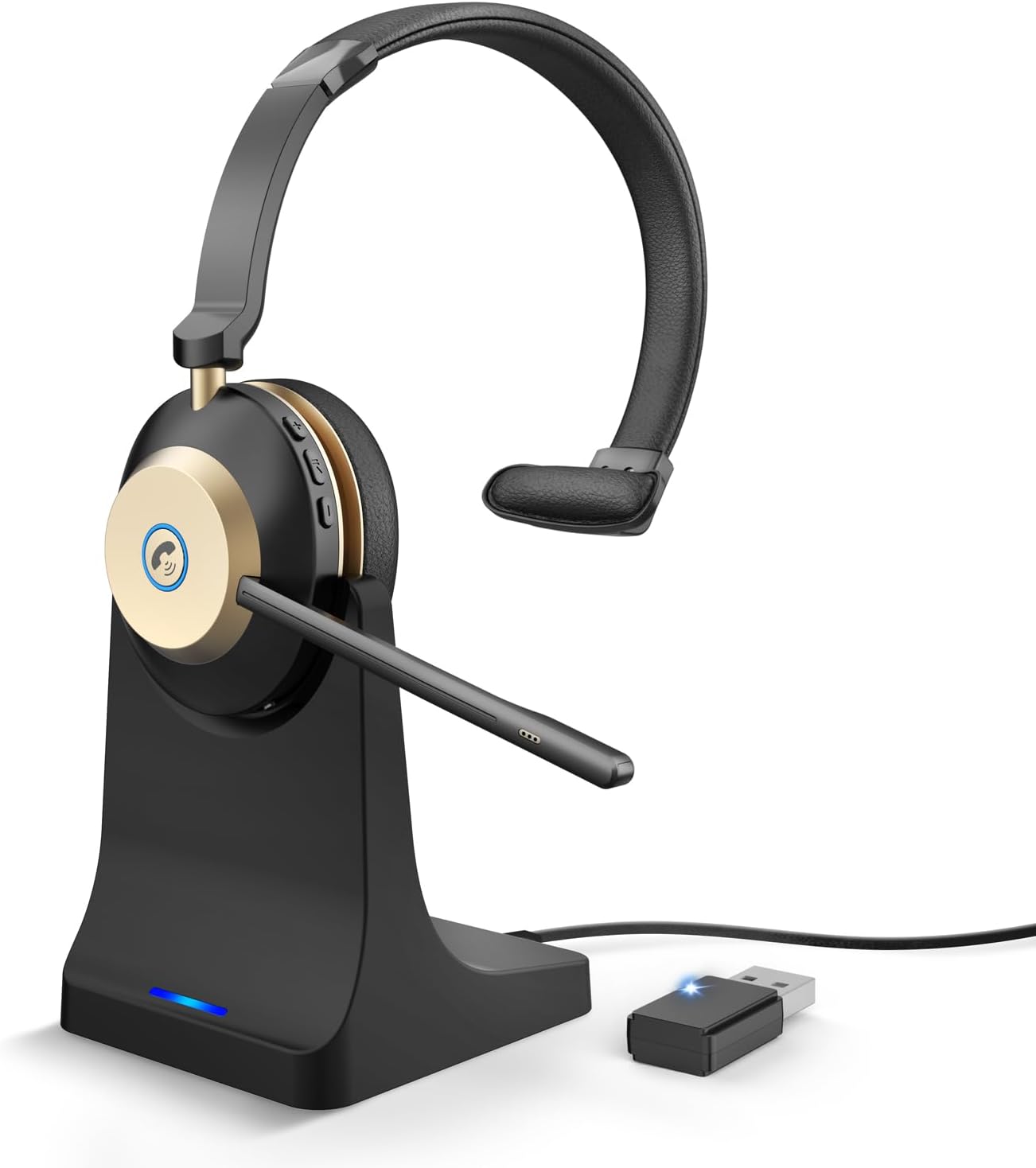 Wireless Headset with Mic, Noi - Noise Cancelling Headphone recensie en prijs