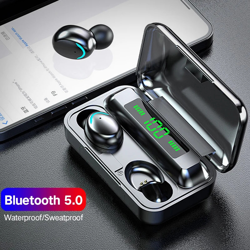 F9 Wireless Headphone TWS Blue - Wireless Earbuds Tws recensie en prijs