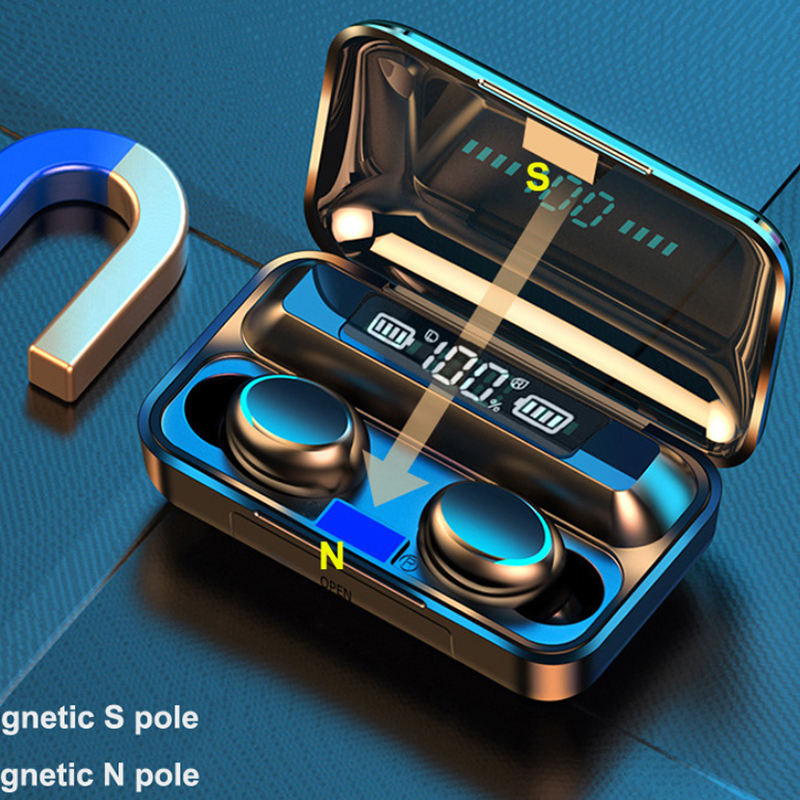 2026 F9 Wireless Earphones LED - Bluetooth Headset On Ear recensie en prijs