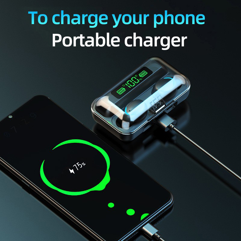 2026 F9 Wireless Earphones LED - Bluetooth Headset On Ear recensie en prijs