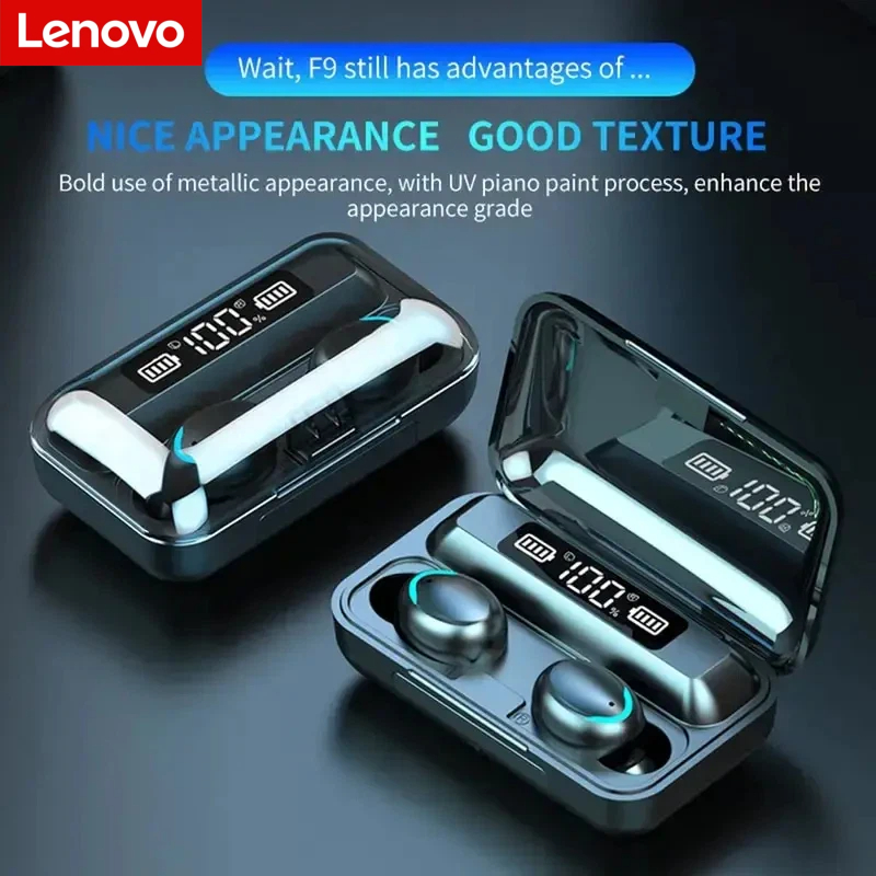 Lenovo F9 Bluetooth Wireless H - Earbuds Charging Case recensie en prijs