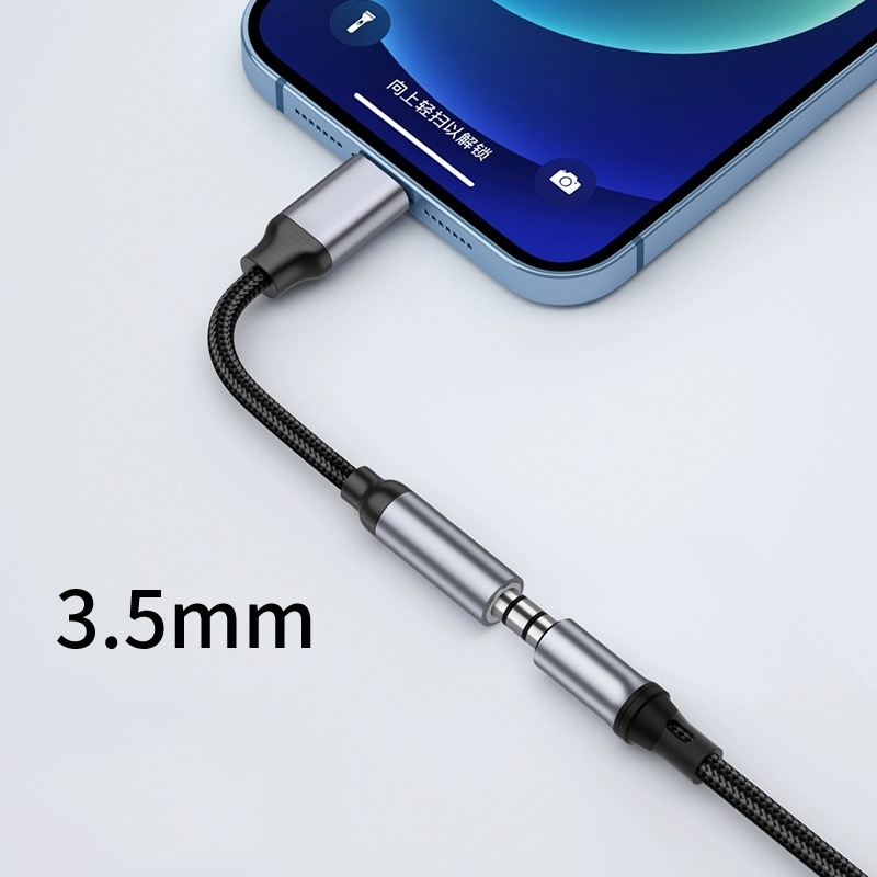 8 Pin to 3.5mm Jack AUX Cable  - Earphone Splitter Jack recensie en prijs