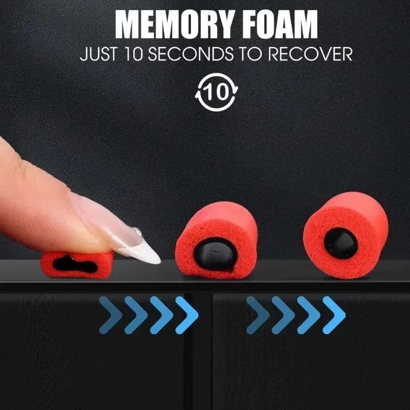 6/1Pairs Soft Memory Foam Earb - Earphone Foam Tip recensie en prijs