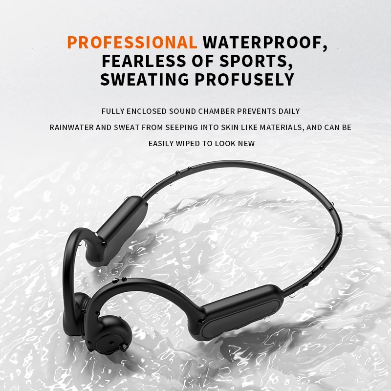 Bone Conduction IPX5 Headphone - Bluetooth Headset On Ear recensie en prijs