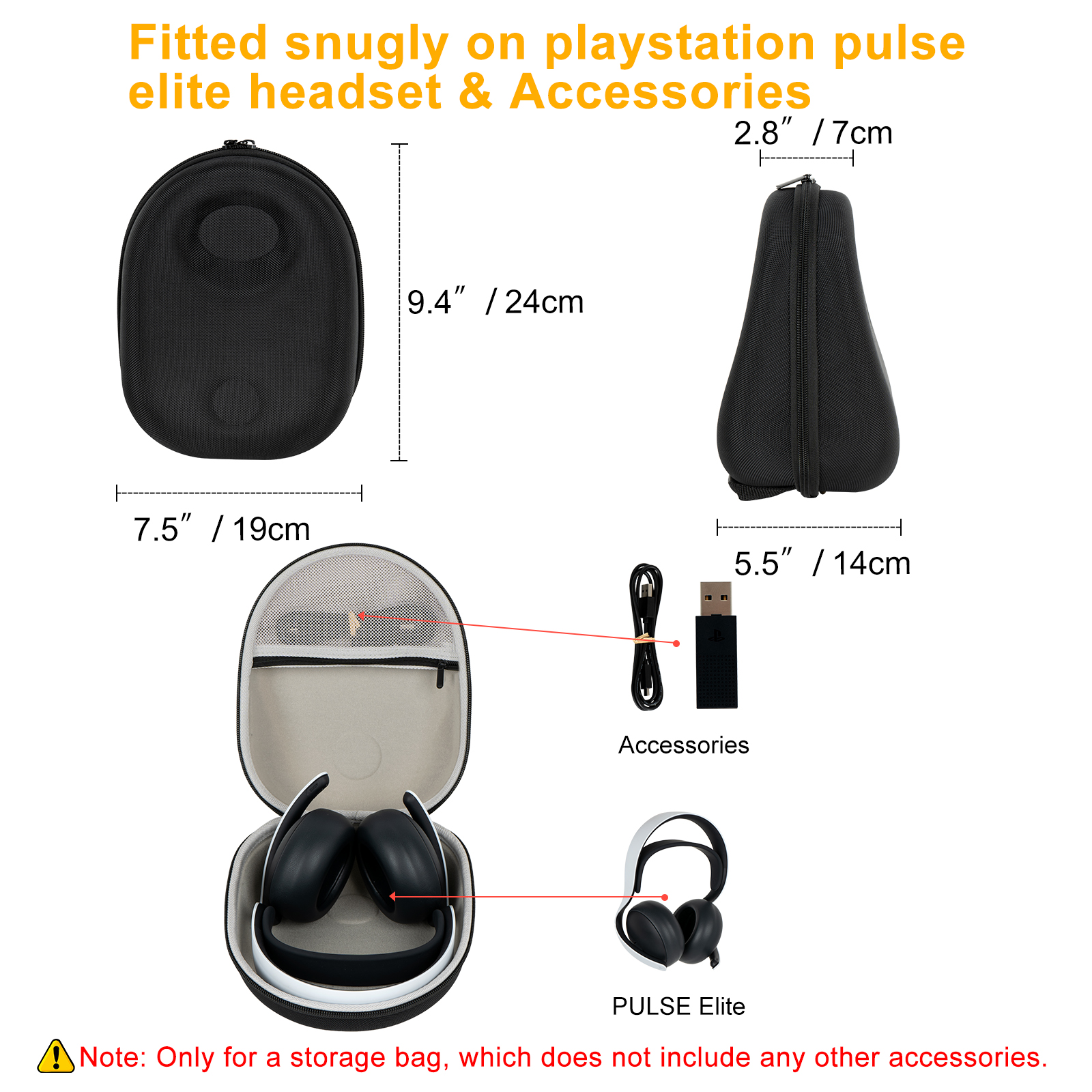 New Portable Hard EVA Protecti - Headphone Case Hard recensie en prijs