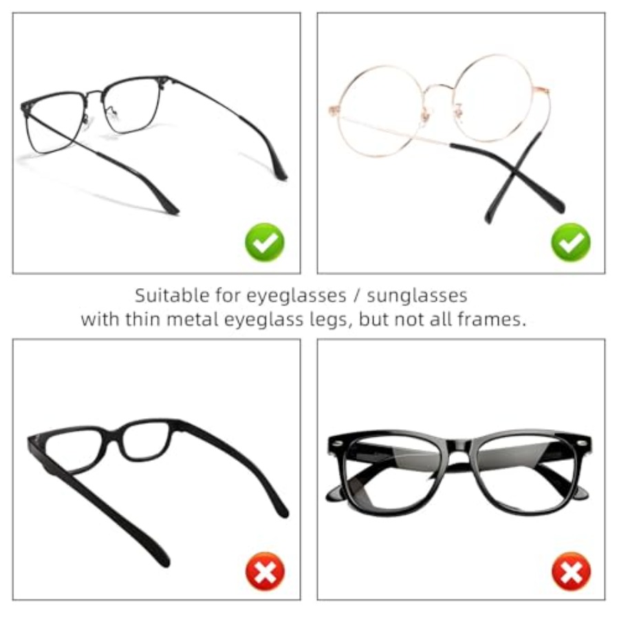 8 Pairs Eyeglass End Tips Ear  - Silicone Ear Tip Replacement recensie en prijs