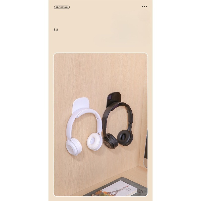 Punch Free Adhesive Plastic He - Headphone Stand Desk recensie en prijs