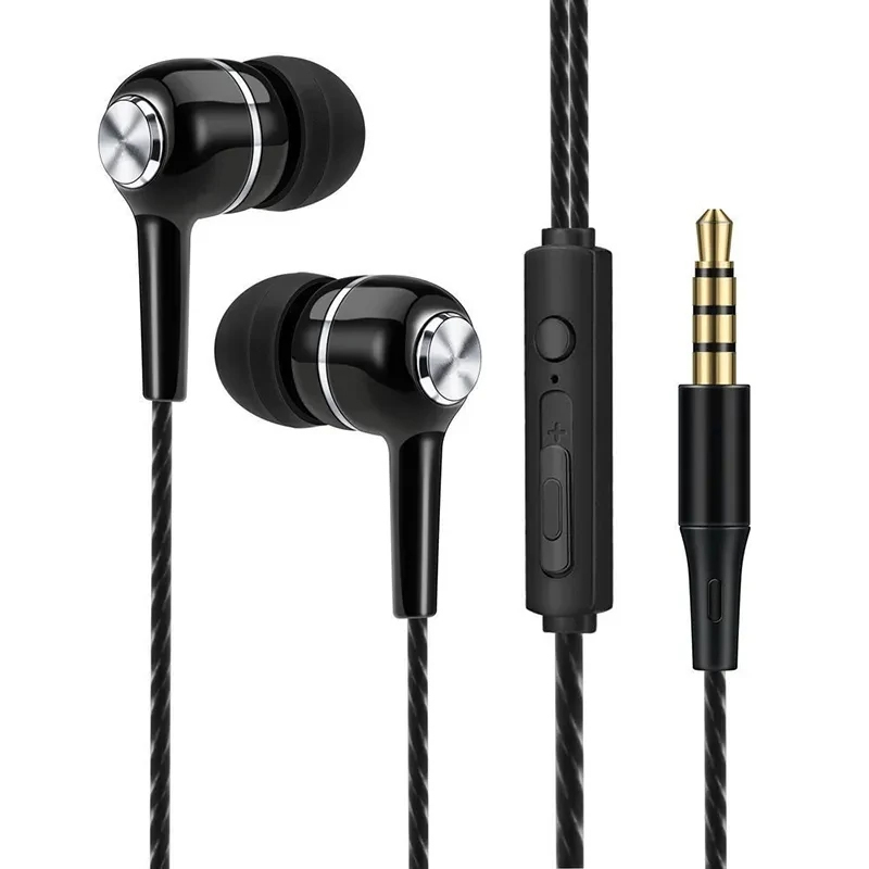 Wired Headphones 3.5mm In-Ear  - Wired Earphone Mic recensie en prijs