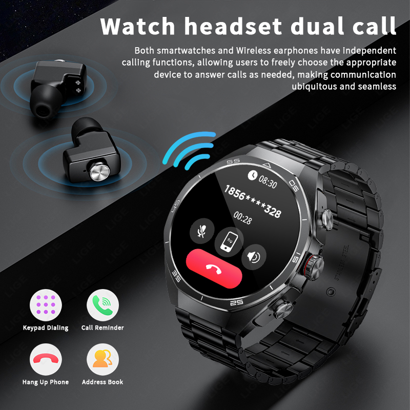 TWS Music Watches Earbuds Smar - Earbuds Charging Case recensie en prijs