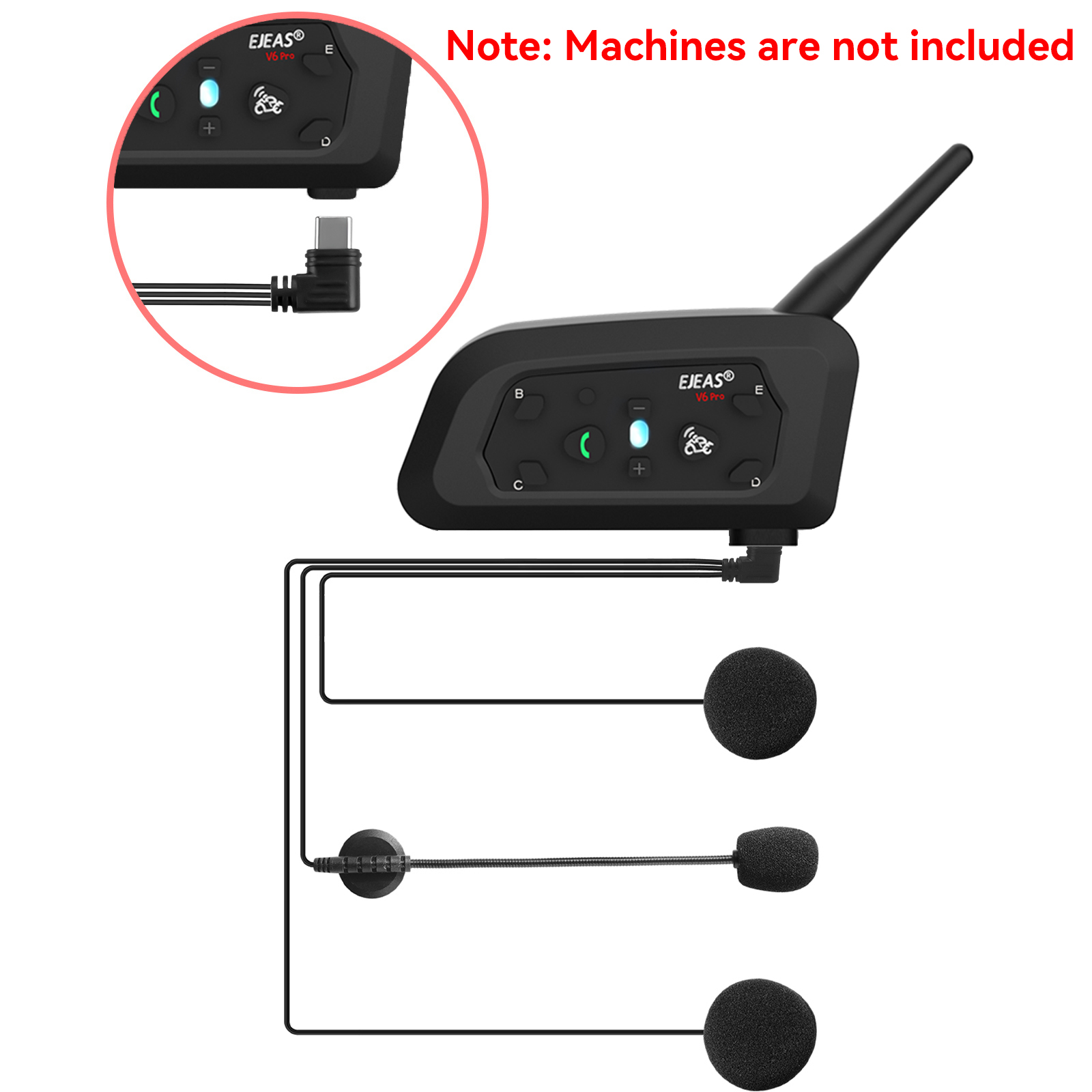 EJEAS V6 PRO+ TYPE-C Jack Micr - Usb C Earphone recensie en prijs