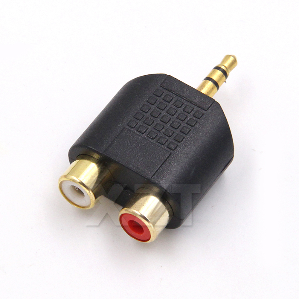 3.5mm Stereo Male To 2 RCA Fem - Earphone Splitter Jack recensie en prijs