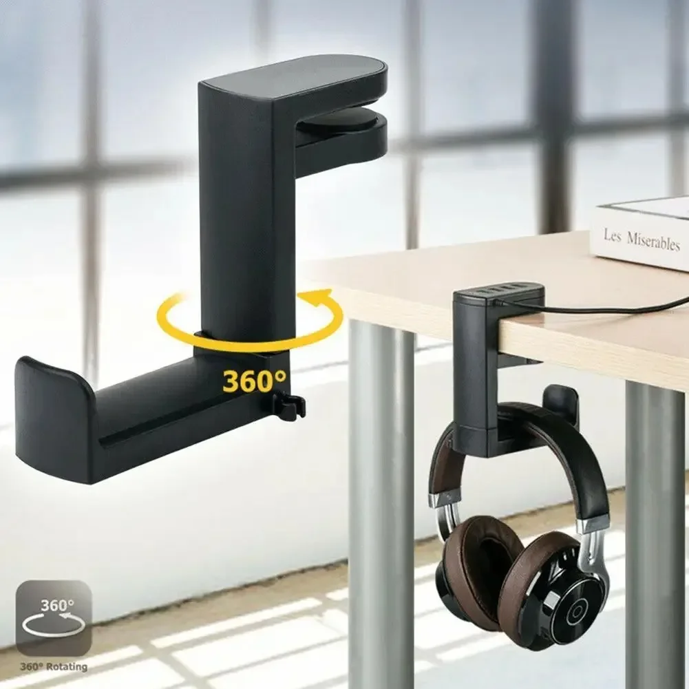 360° Rotating Headphone Stand  - Headphone Stand Desk recensie en prijs