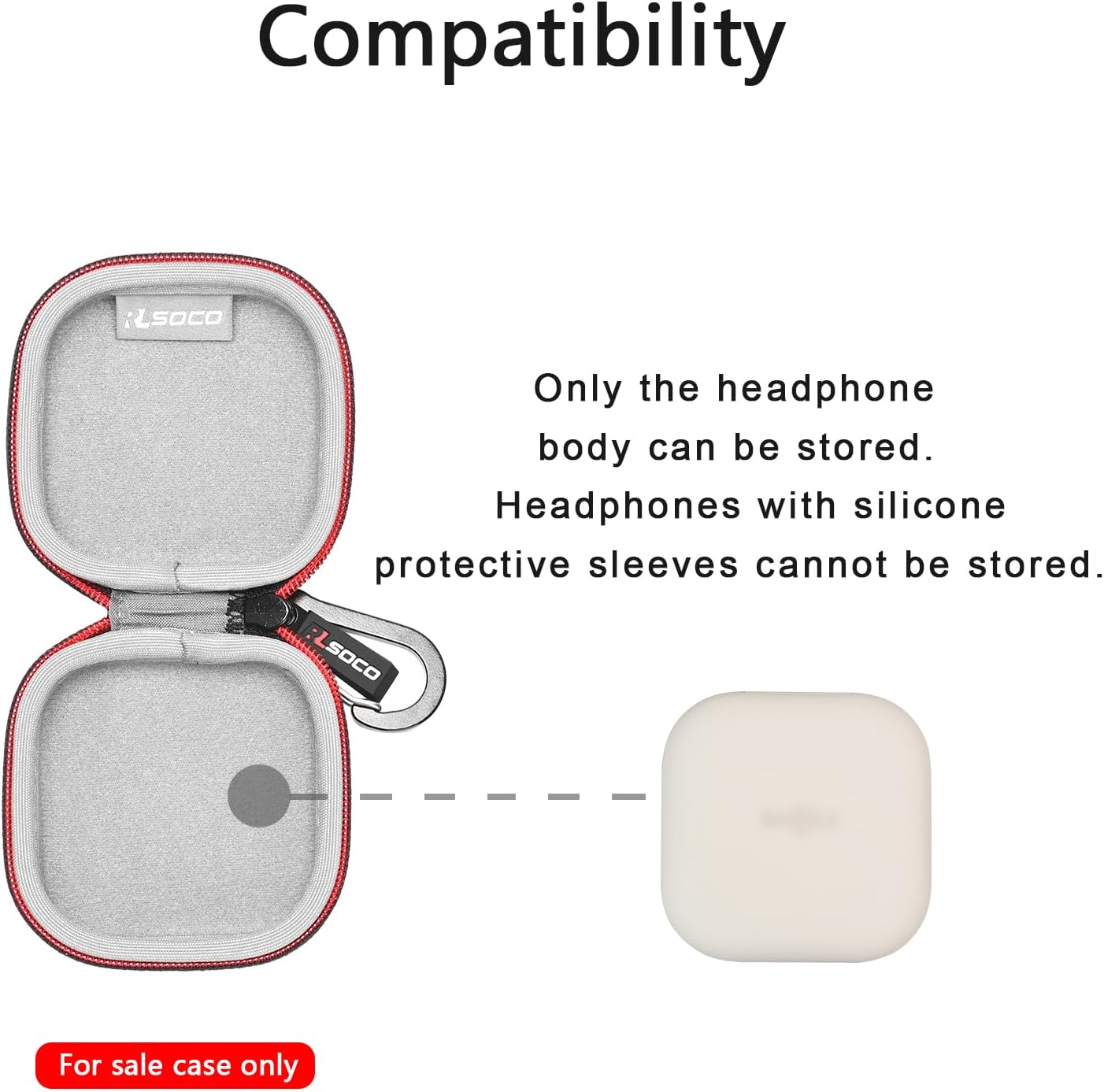 RLSOCO Hard Case for SHOKZ NEW - Headphone Case Hard recensie en prijs