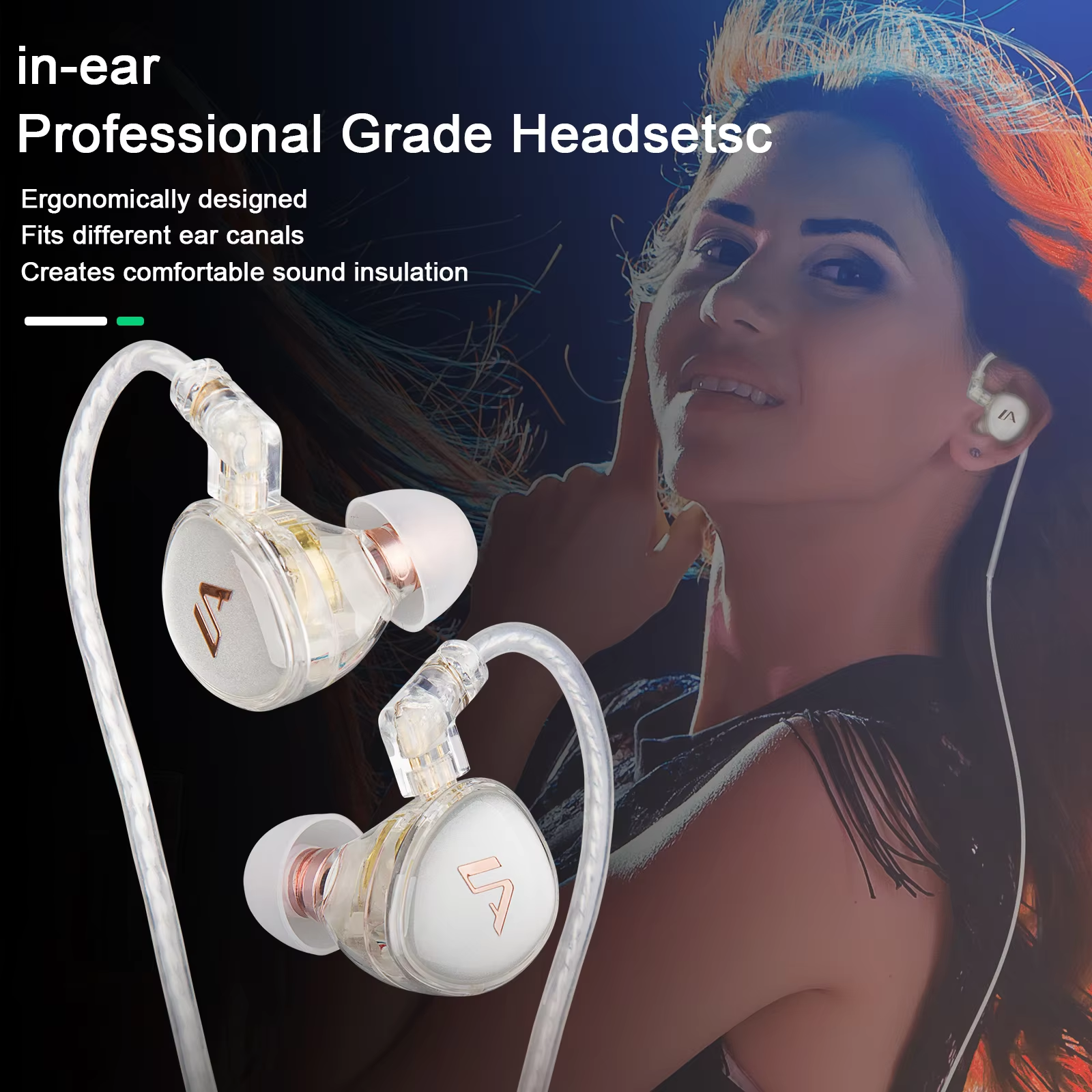 590-599mhz stereo IEM UHF Stag - In Ear Monitor Iem recensie en prijs