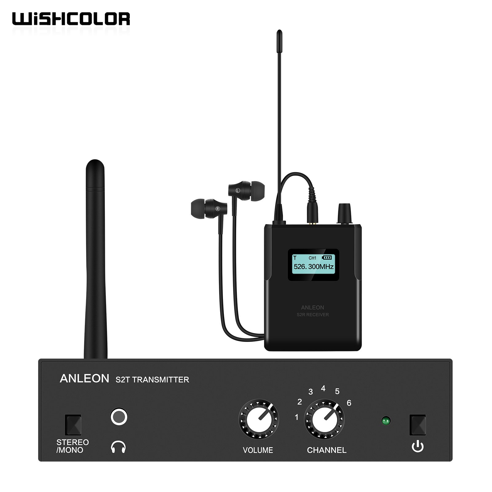 Wishcolor ANLEON S2 526-535MHz - In Ear Monitor Iem recensie en prijs