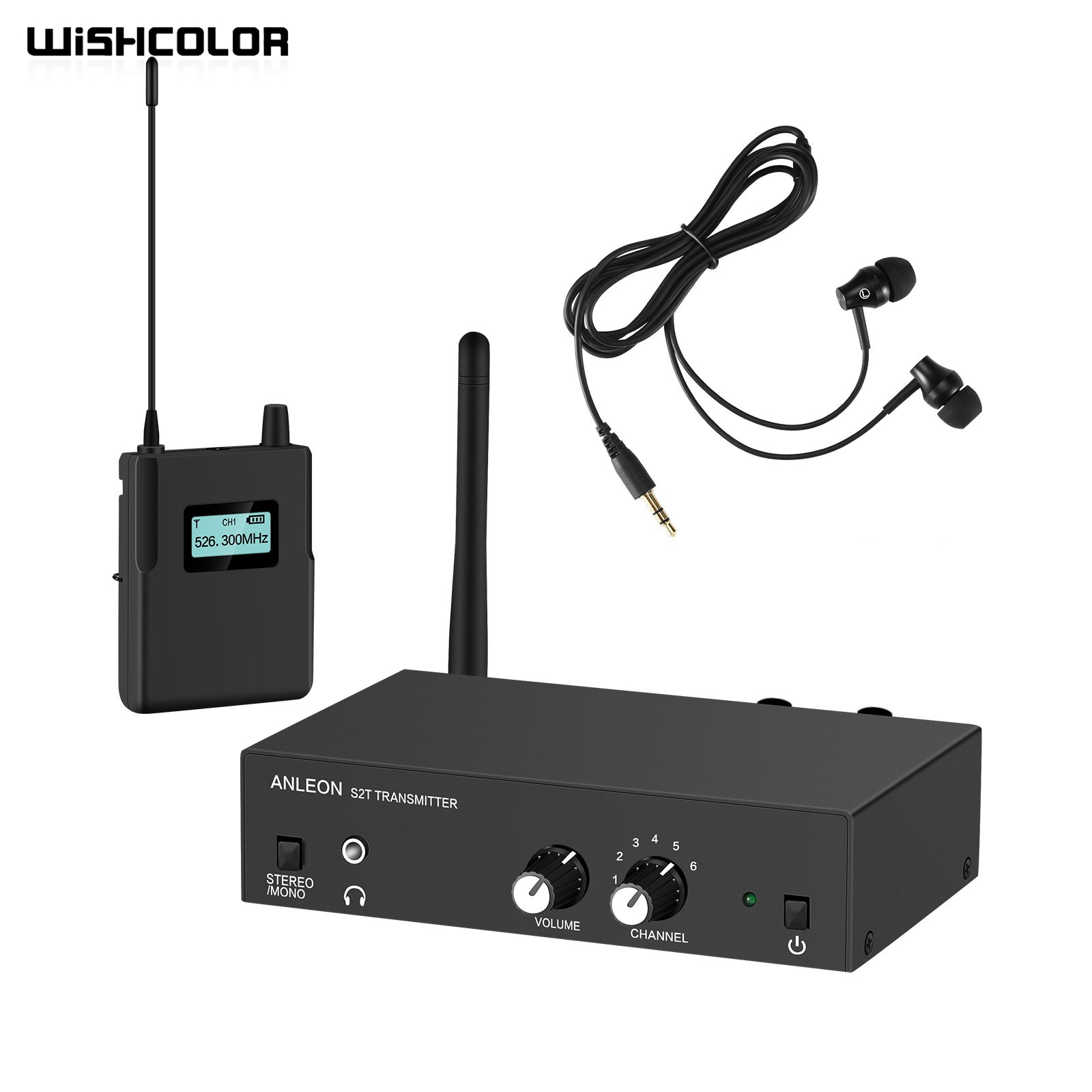 Wishcolor ANLEON S2 526-535MHz - In Ear Monitor Iem recensie en prijs