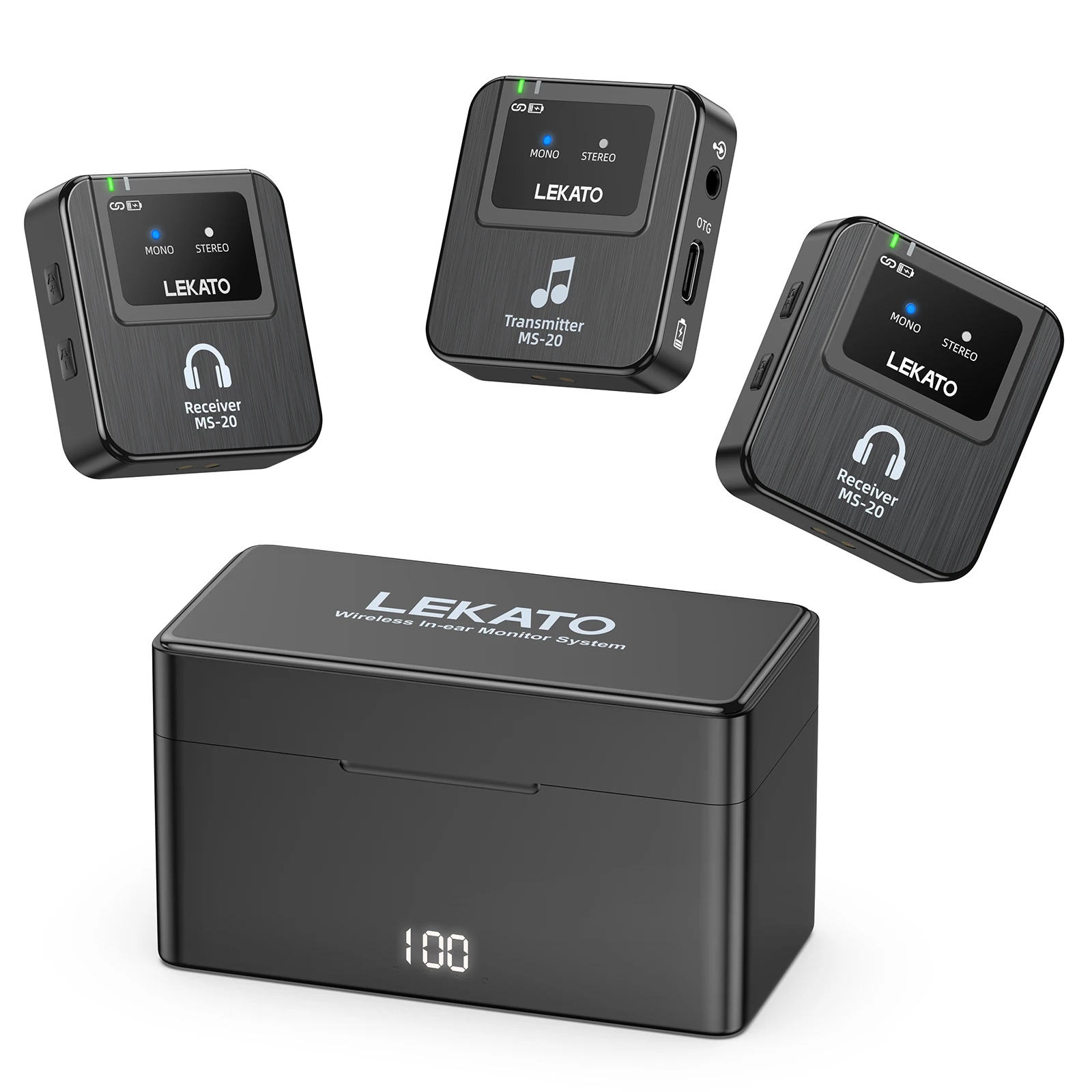 Lekato Wireless In-Ear Monitor - In Ear Monitor Iem recensie en prijs