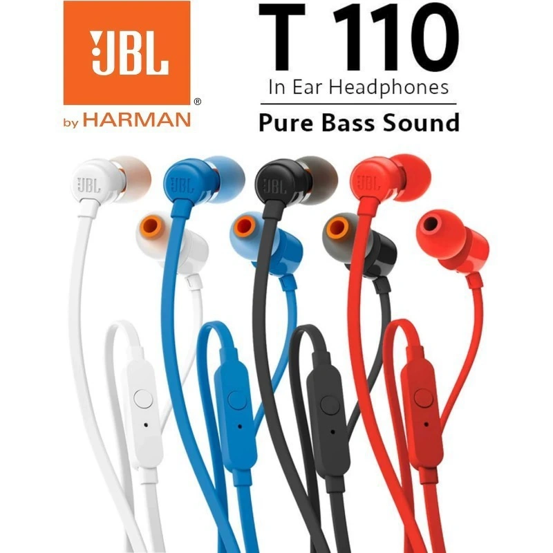 JBL T110 Wired In Ear Headphon - Noise Cancelling Headphone recensie en prijs