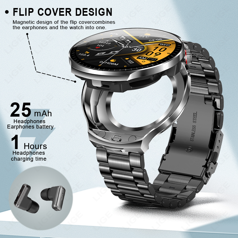 New Smart Watch BT Call Wirele - Wireless Earbuds Tws recensie en prijs