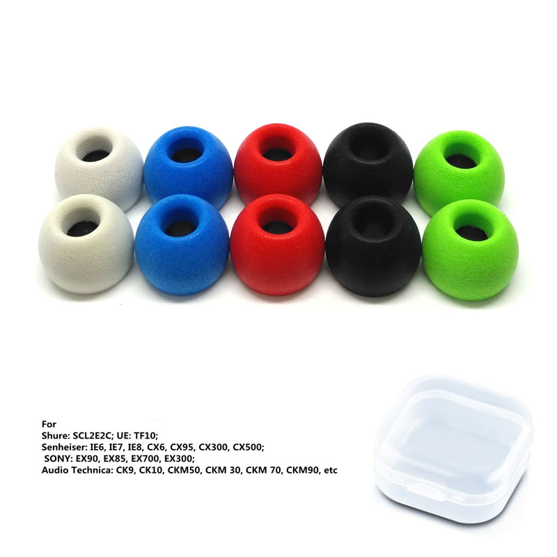 1Pair ANJIRUI Memory Foam Eart - Earphone Foam Tip recensie en prijs