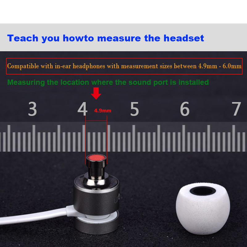 1Pair ANJIRUI Memory Foam Eart - Earphone Foam Tip recensie en prijs
