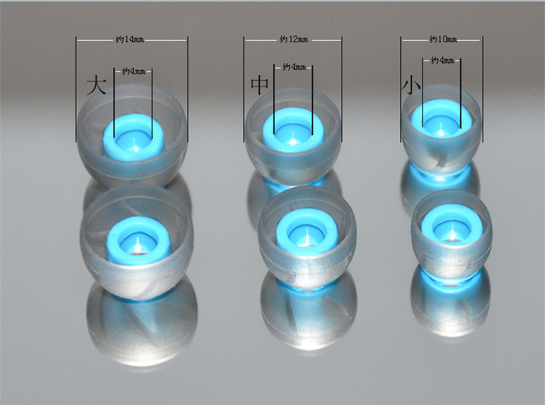 QKZ Spiral Silicone Ear Tips R - Silicone Ear Tip Replacement recensie en prijs