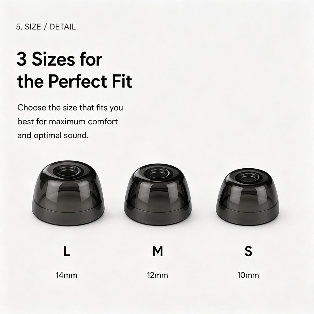 XDcase 3 Pairs in 1 Replacemen - Earphone Foam Tip recensie en prijs