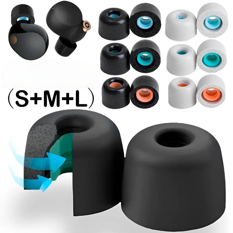 Memory Foam Earphones Ear Pads - Earphone Foam Tip recensie en prijs