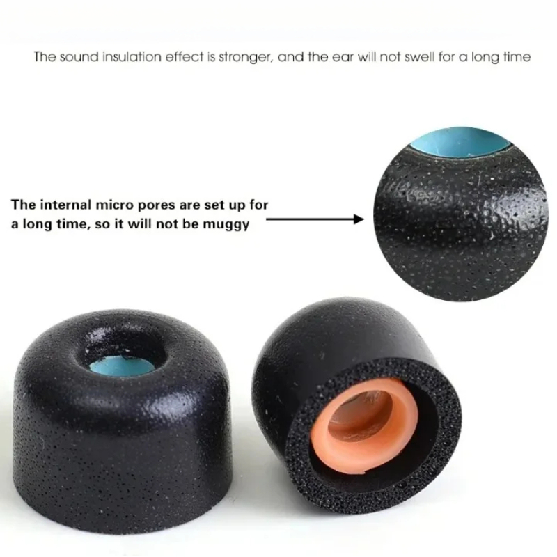 Memory Foam Earphones Ear Pads - Earphone Foam Tip recensie en prijs