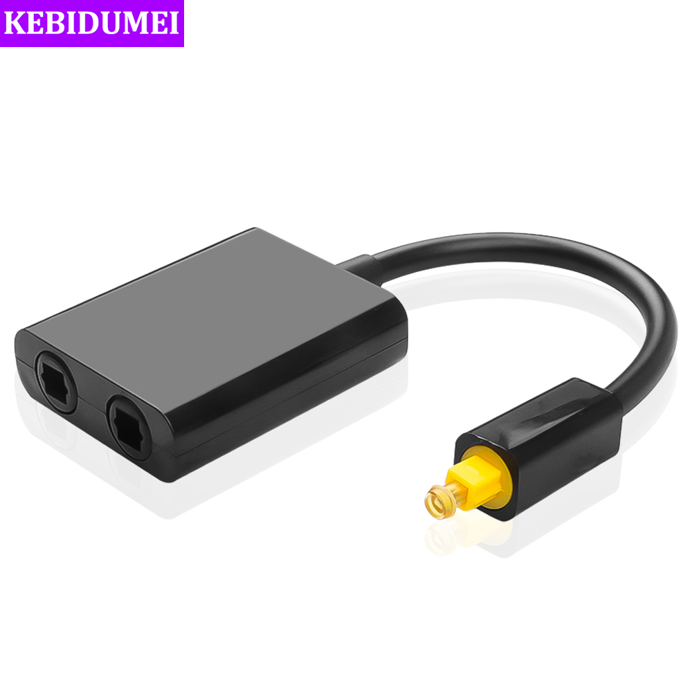2 Way Optical Splitter Cable S - Audio Splitter Y recensie en prijs