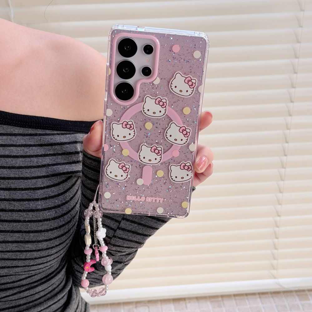 Magnetic Glitter Color Wave Po - Headphone Case Hard recensie en prijs