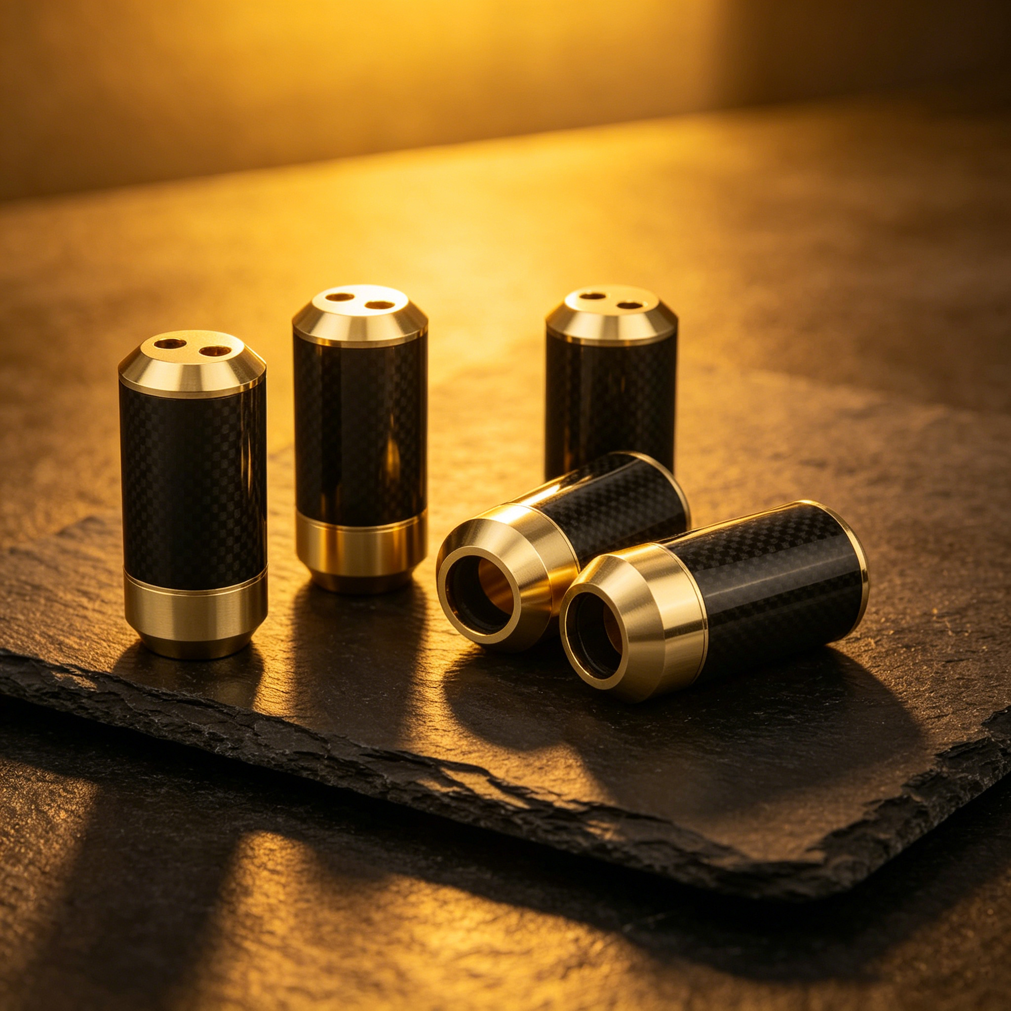 Audiocrast Carbon fiber Gold P - Audio Splitter Y recensie en prijs