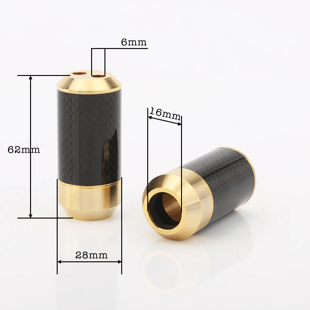 Audiocrast Carbon fiber Gold P - Audio Splitter Y recensie en prijs