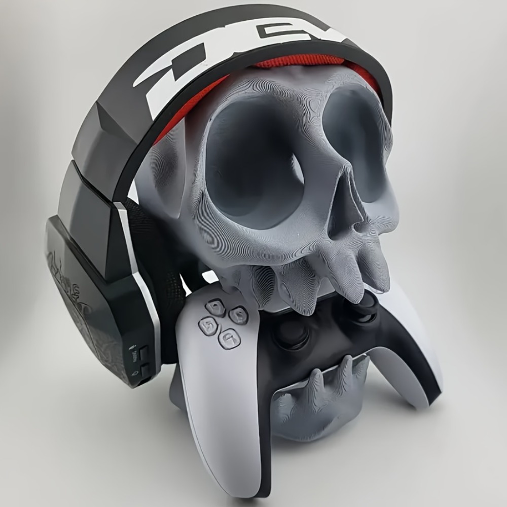 Skull Shaped Controller Stand  - Headphone Stand Desk recensie en prijs