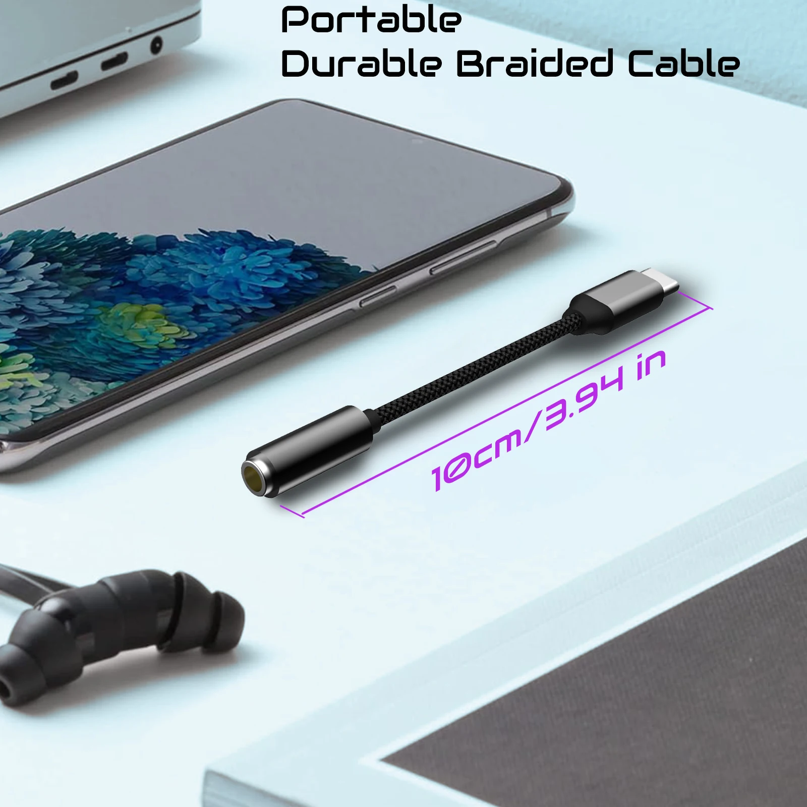 USB Type C 3.5 Jack Adapter US - Cable Extension 3.5 recensie en prijs
