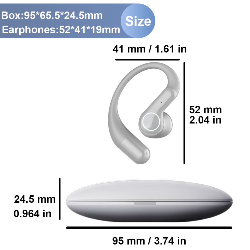 Ai Translator Earbud Device Re - Earbuds Charging Case recensie en prijs