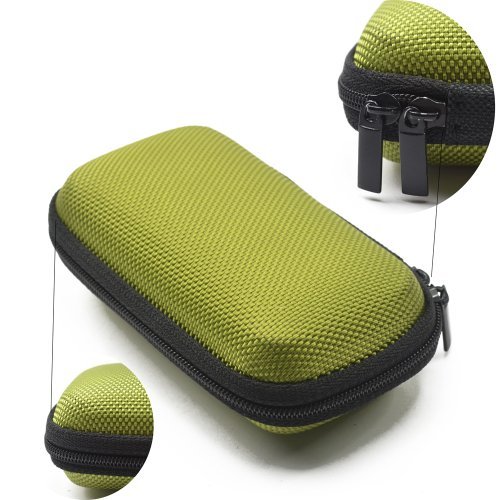 Green Rectangle Shaped Hard Ea - Headphone Case Hard recensie en prijs