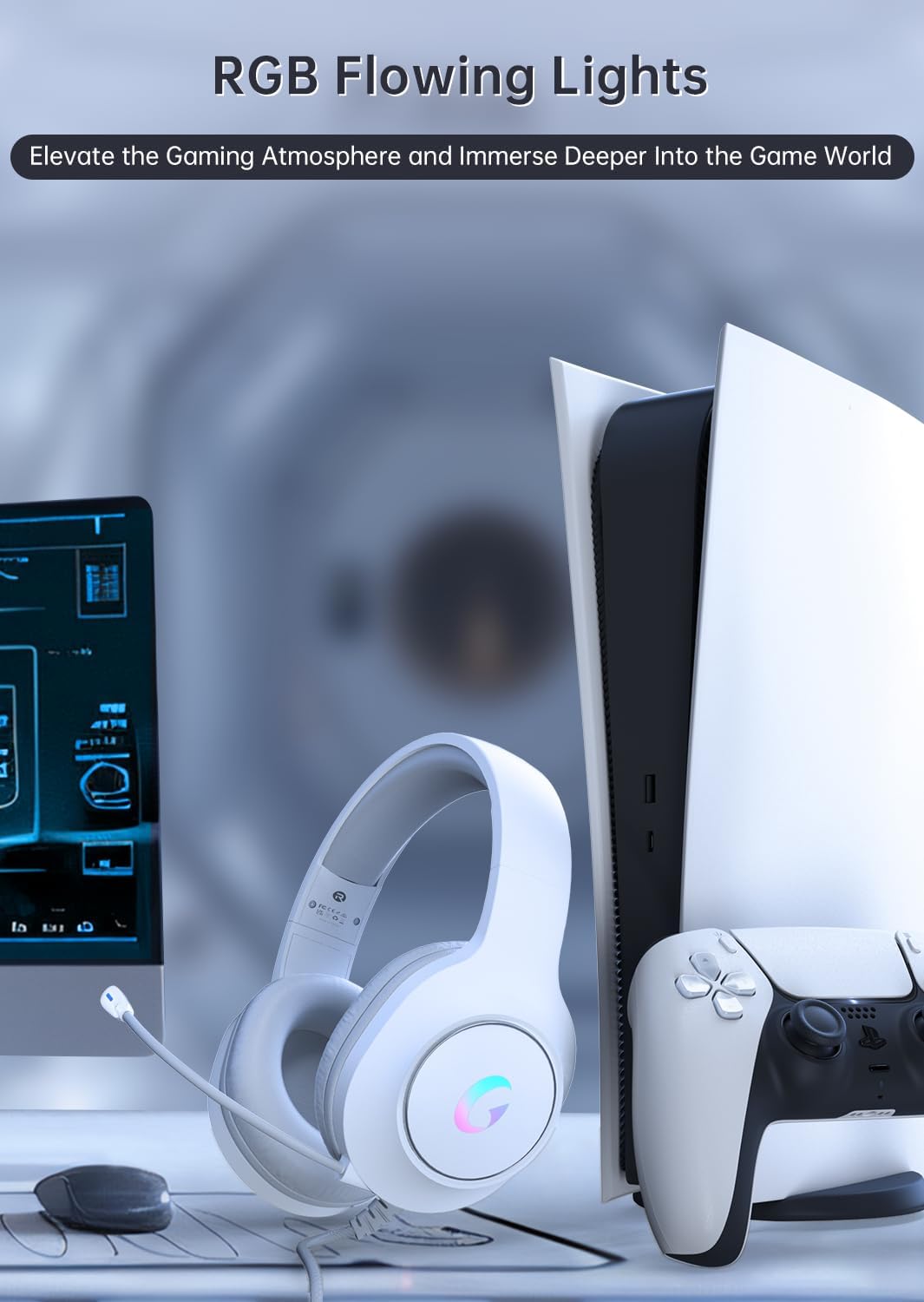 Gaming Headset With 7.1 Surrou - Gaming Headset Rgb recensie en prijs