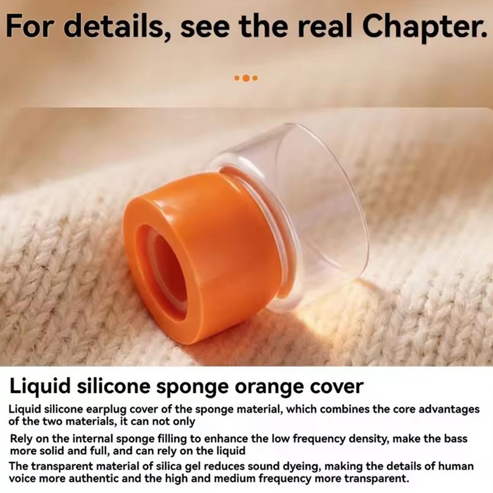 Liquid Silicone Ear Tips for S - Earphone Foam Tip recensie en prijs