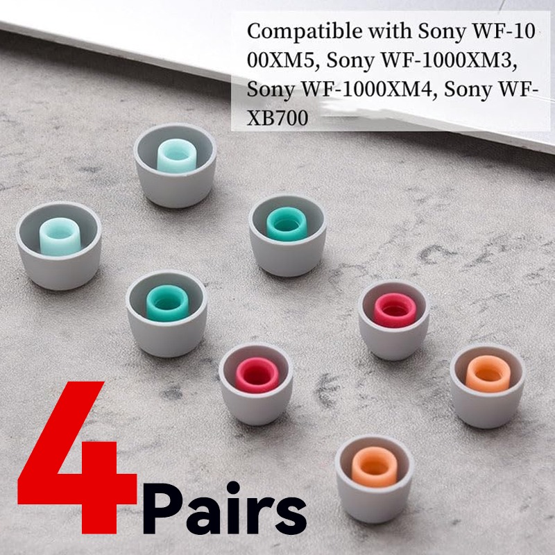 4/1Pairs for Sony Headphone Si - Silicone Ear Tip Replacement recensie en prijs