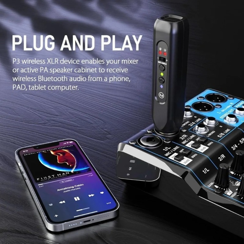 Wireless XLR Bluetooth Receive - Bluetooth Adapter Receiver recensie en prijs