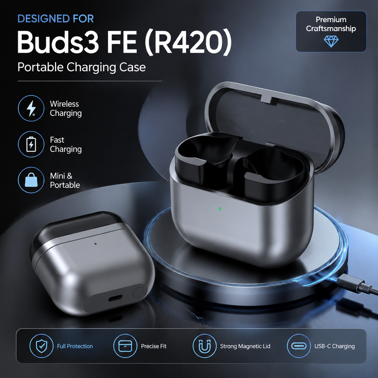 Replacement Charging Case For  - Earbuds Charging Case recensie en prijs