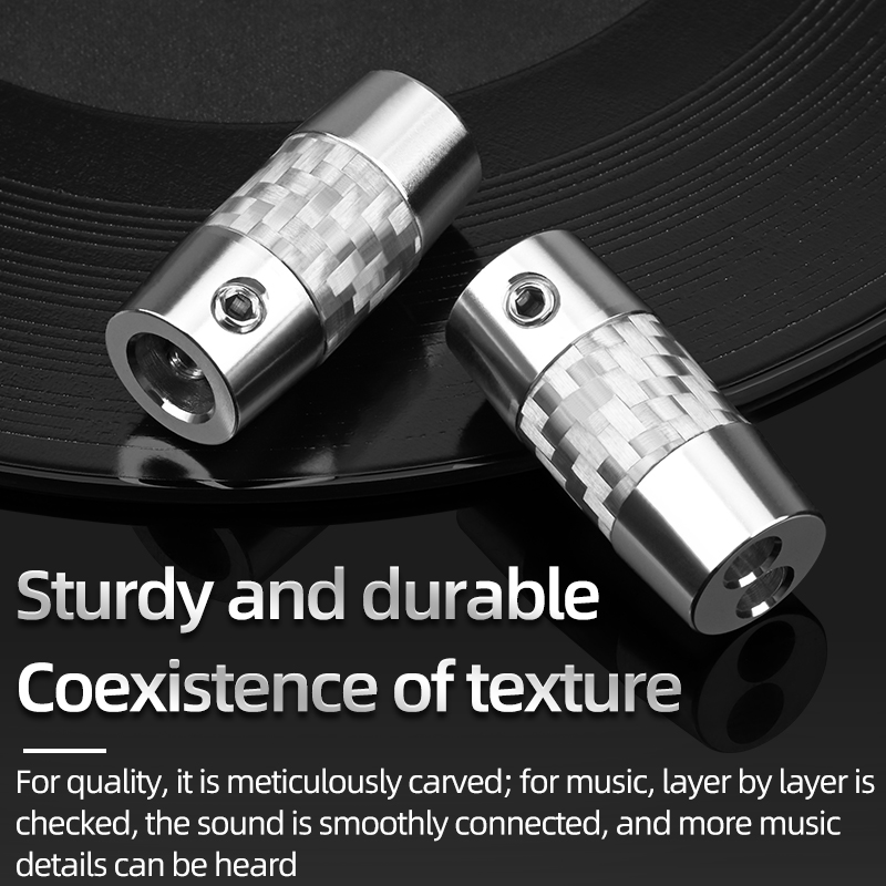 4pcs Carbon Fiber Y Splitter A - Audio Splitter Y recensie en prijs