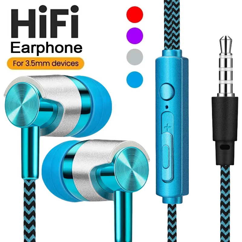 3.5mm Headphone Sport Wired Ea - Wired Earphone Mic recensie en prijs